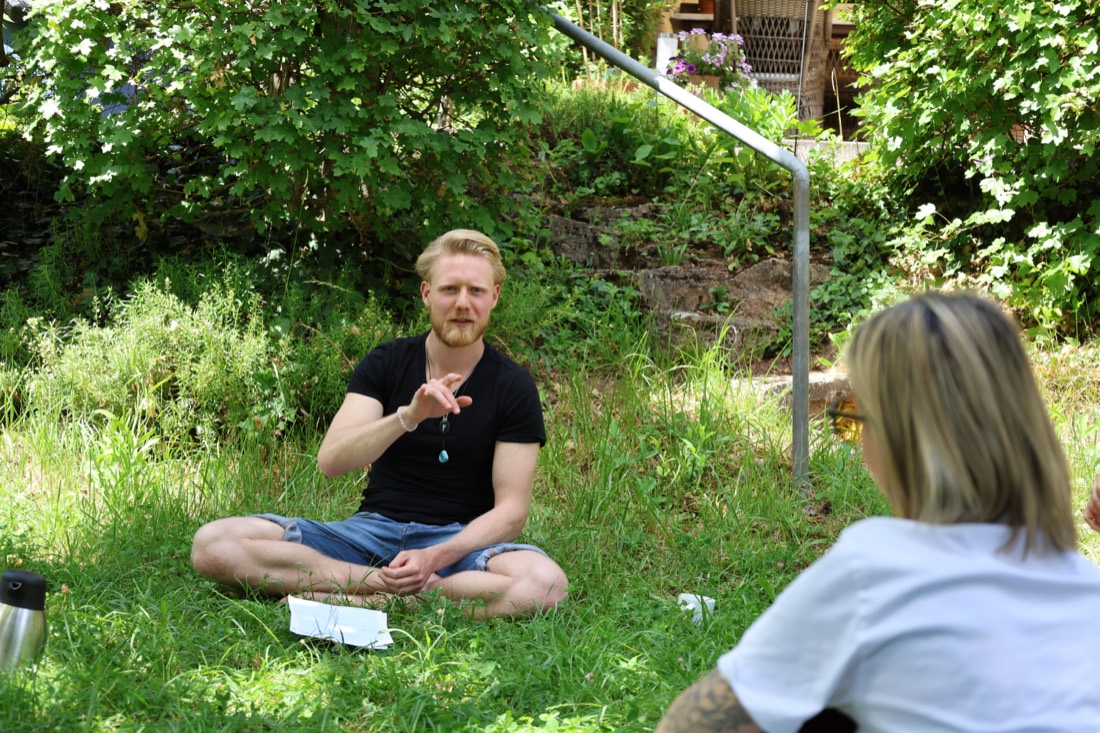 Workshop im Garten